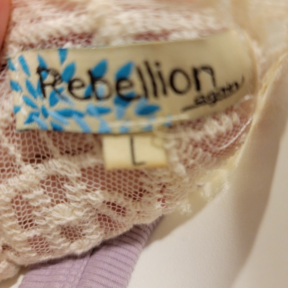 Lace open front kimono - Picture 6 of 6